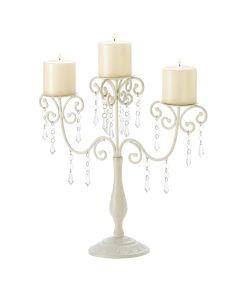 IVORY ELEGANCE CANDELABRA