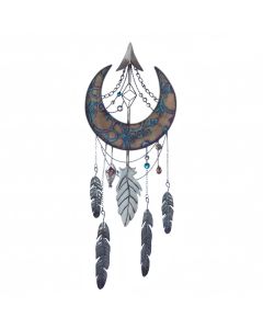 CRESCENT MOON DREAMCATCHER WALL DECOR